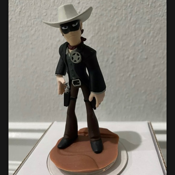 Disney Infinity Lot: Lone Ranger ,Tonto, Crystal & Card - Picture 2 of 6